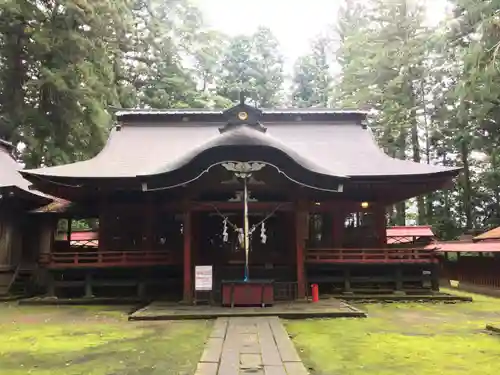 都々古別神社(八槻)の本殿・本堂