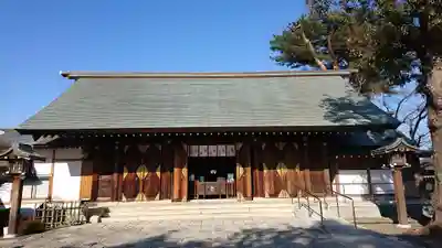 松陰神社の本殿・本堂