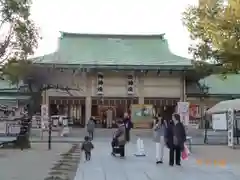 難波大社　生國魂神社の本殿