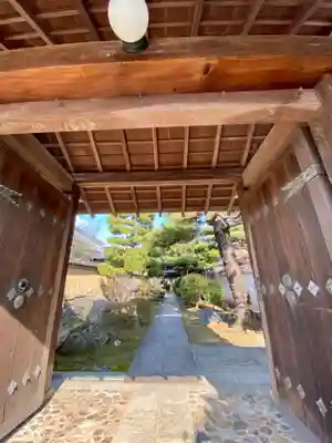 長慶院の山門・神門