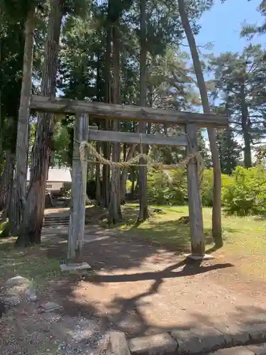 皇大神社(真田御屋敷跡)の鳥居