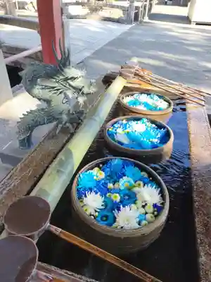 津島神社の手水舎