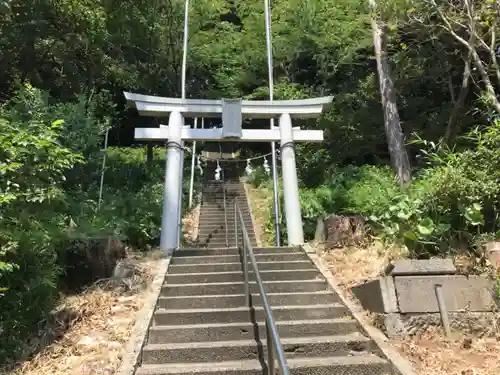 森浅間神社の鳥居