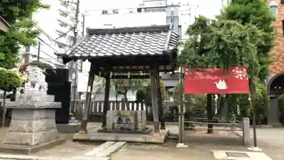 柏神社の手水舎