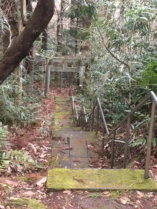 白山神社の鳥居