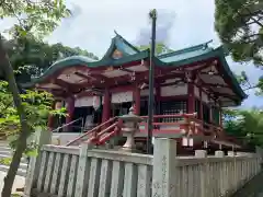 多摩川浅間神社の本殿