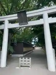 亀田八幡宮の鳥居