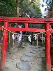 間々田八幡宮の鳥居