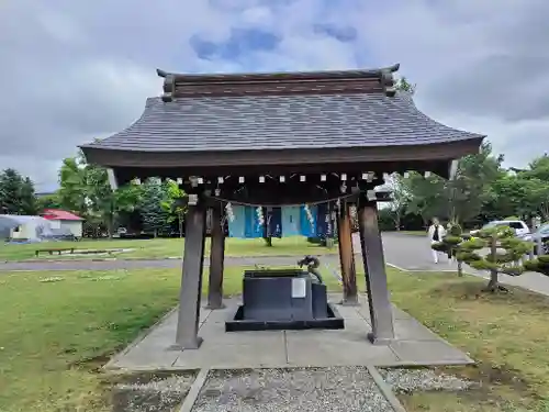 美瑛神社の手水