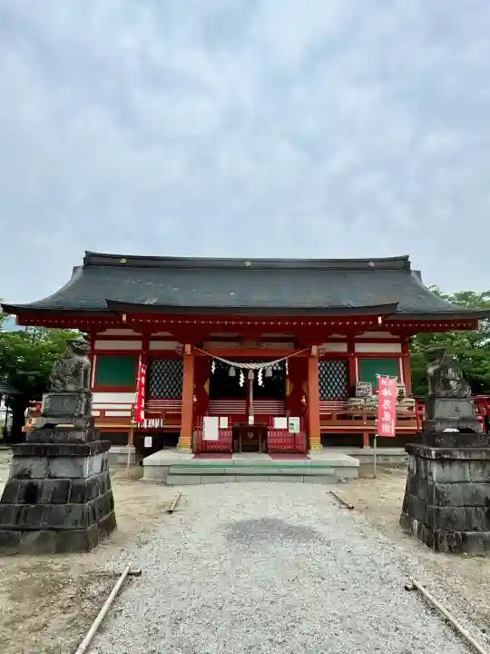 石和八幡宮(官知物部神社)(山梨県)
