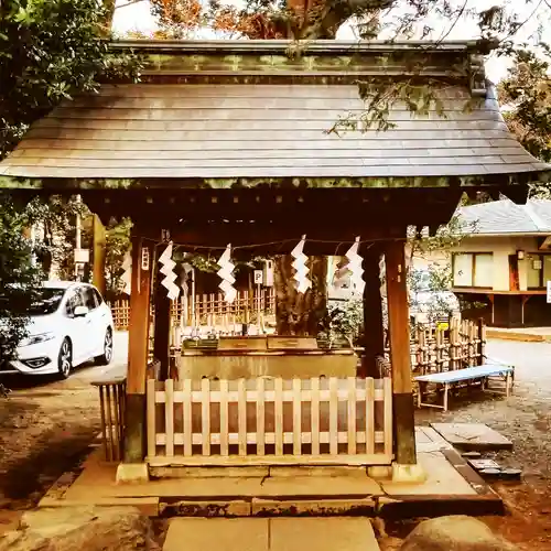 代々木八幡宮の手水舎