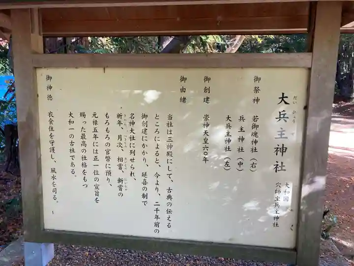穴師坐兵主神社(奈良県)