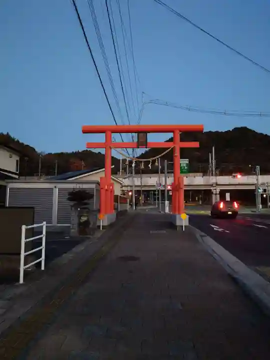 大頭神社の鳥居