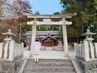 久米御縣神社の鳥居