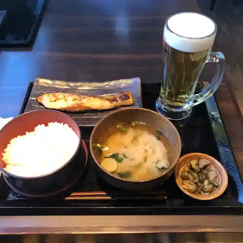 田無神社の食事