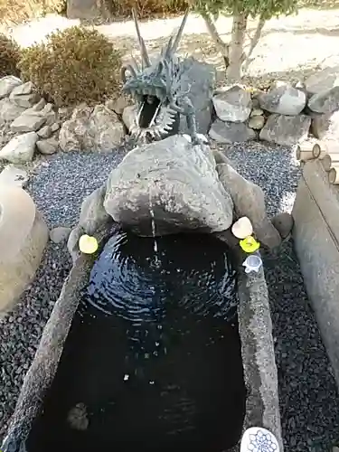 大鏑神社の手水