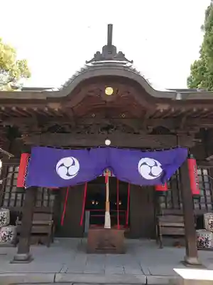久留米宗社　日吉神社の本殿・本堂