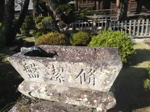 善光寺の手水舎