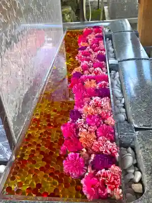 宮地嶽神社の手水舎