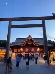 靖國神社の鳥居