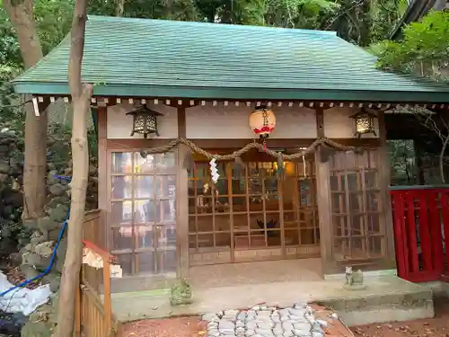 石浦神社の本殿