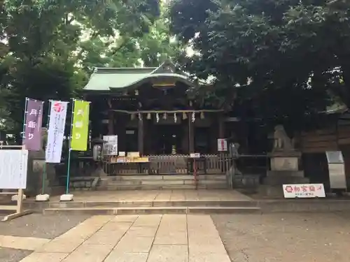 中目黒八幡神社の本殿・本堂