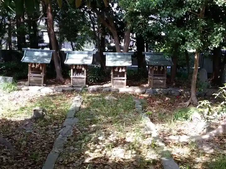 八幡社(大谷八幡社)の末社・摂社