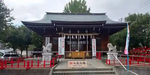 朝日氷川神社の本殿