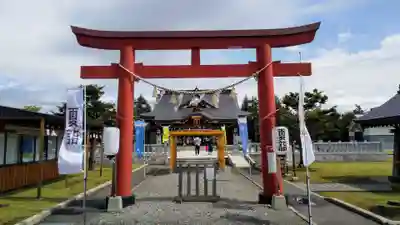 美瑛神社の鳥居