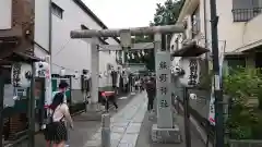 川越熊野神社の鳥居