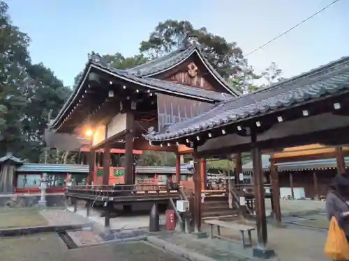 氷室神社の本殿