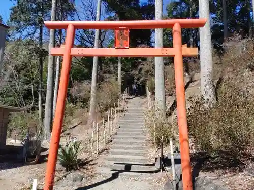 大川原稲荷神社の鳥居