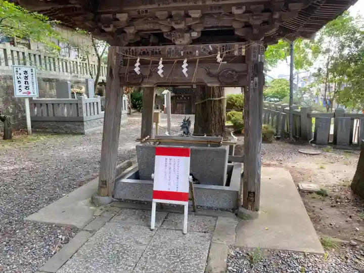 玉前神社の手水舎