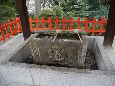 建勲神社の手水舎