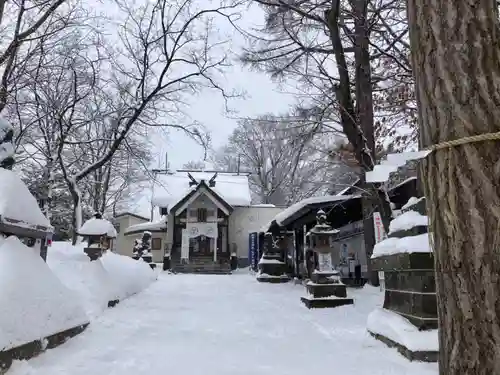 星置神社の本殿