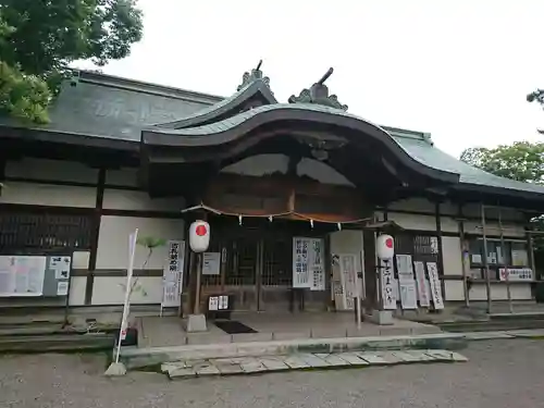 菟橋神社の本殿・本堂