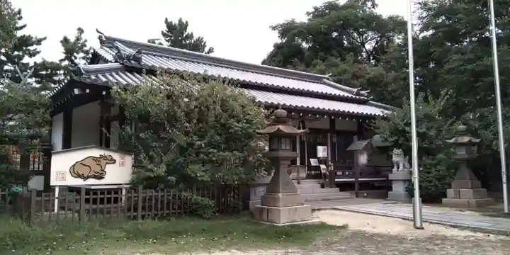 田蓑神社の本殿・本堂
