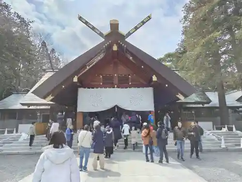 北海道神宮の本殿・本堂