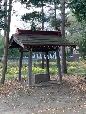 下宿八幡神社の手水舎
