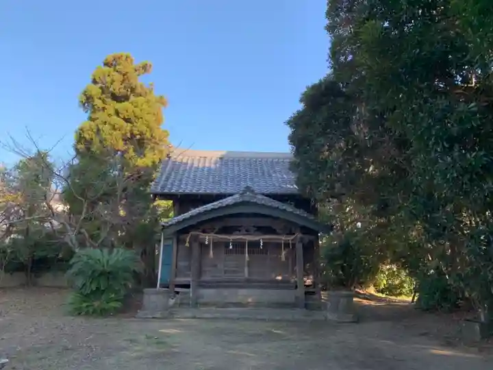 千草川神社の本殿・本堂