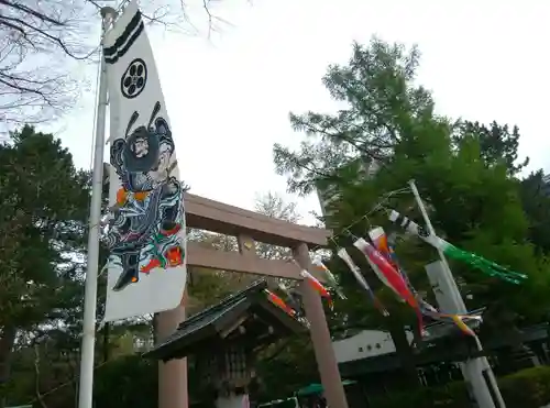 琴似神社の鳥居