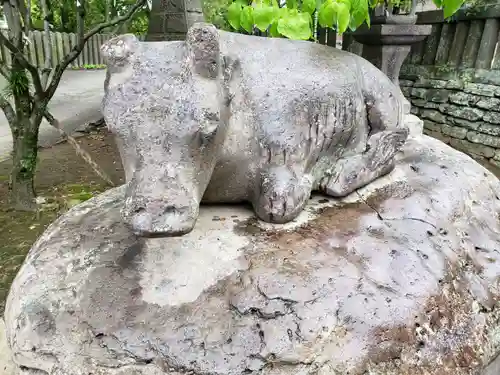 櫛原天満宮の狛犬