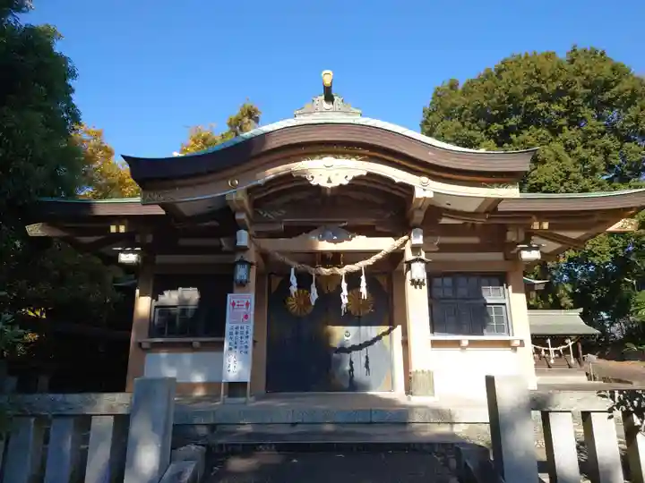 北新羽杉山神社の本殿・本堂
