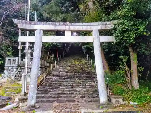 日長神社の鳥居