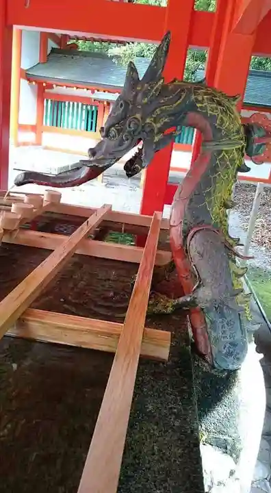 熊野速玉大社の手水舎