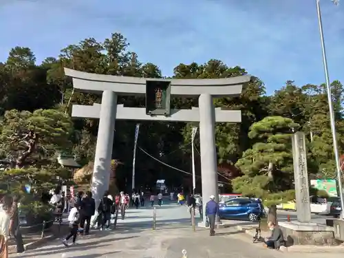 小國神社の鳥居