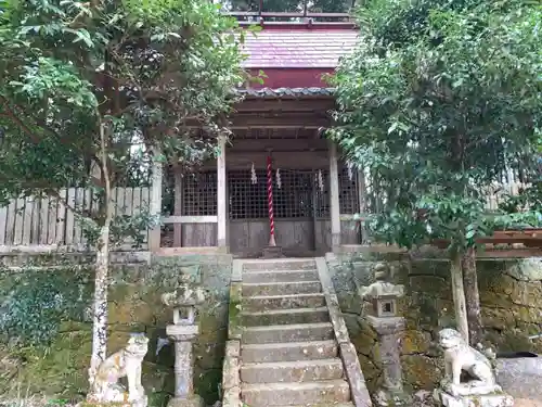 小河大歳神社の本殿