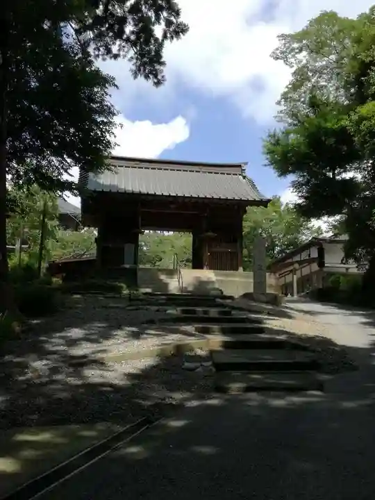笠森寺の山門・神門