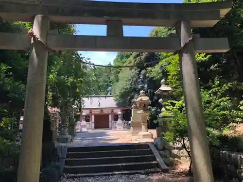 月読神社の鳥居