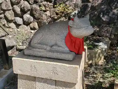 有馬天神社の狛犬